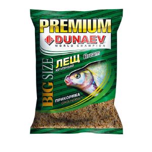 Прикормка рыболовная DUNAEV PREMIUM 1 кг Лещ Крупная фракция