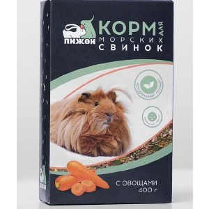 Корм «Пижон» для морских свинок, с овощами, 400 г