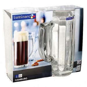 Набор кружек для пива LUMINARC Гамбург 2 шт 500 мл Н5072