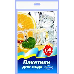 Пакетики для льда п/э 196 шт Антелла 72510
