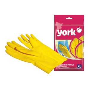 Перчатки резиновые YORK, р.L 9201