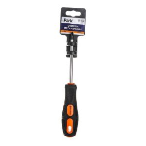 Отвертка Park Strom PH2х10 см 2-х компонентная ручка OTV009DK, крестовая