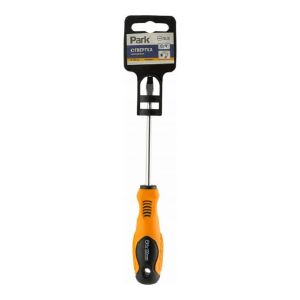 Отвертка Park Strom SL5х10 см 2-х компонентная ручка OTV006DK, шлицевая