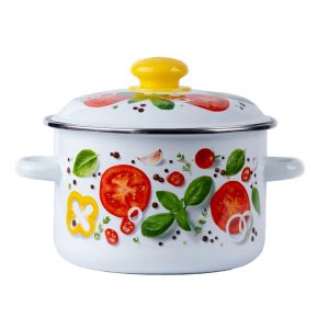Кастрюля эмалированная, 3,0 л, Сибирские товары, Каприче 3MD181P