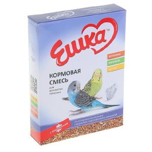 Корм «Ешка» для волнистых попугаев, с минералами, 500 г