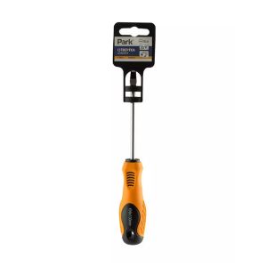 Отвертка Park Standart SL6 х100 мм 2-х компонентная ручка, плоская