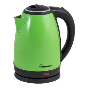 Чайник электрический Homestar HS-1010, 1,8 л, сталь, зеленый