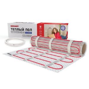 Тёплый пол (нагревательный мат) REXANT Classic RNX -2, 0-300 (площадь 2, 0 м2 (0, 5 х 4, 0 м)),