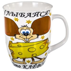 Кружка Olaff 350 мл Мой девиз 170-08051