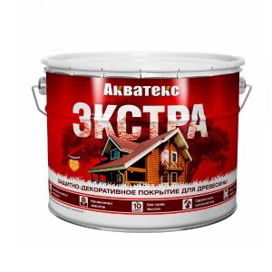 Защитно-декоративное покрытие Акватекс Экстра 9 л Орегон