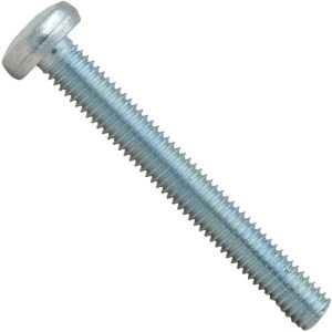 Винт DIN 7985 полусфера, шлиц Ph, цинк М6х 50 с гайкой и шайбой уп. - 4 шт. SteelRex