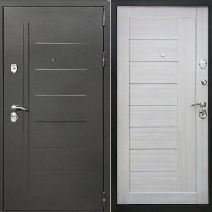 Дверь металлическая Адванс ПРО Лиственница 860х2050 правая