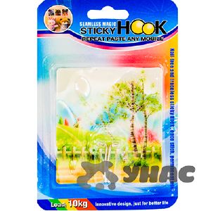 Крючок-наклейка 1 шт Пейзаж NA1050-8