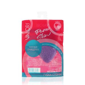 Губка - спонж для умывания лица Valori Pure skin « Мягкое очищение » VLR-SP03