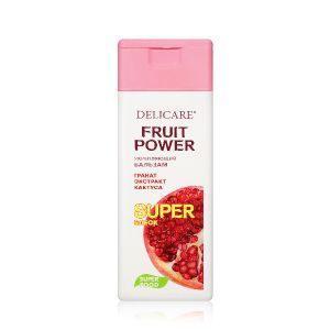 Бальзам для волос Delicare Fruit Power « укрепление и суперблеск » гранат 240мл