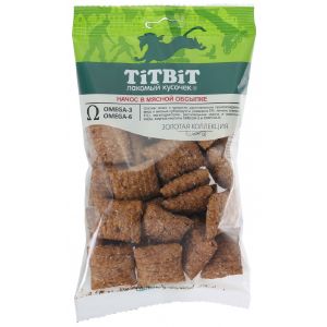 Начос в мясной обсыпке TiTBiT «Золотая коллекция» для собак, 75 г