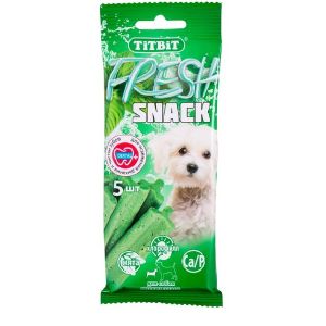 Лакомство «Снеки Fresh» для мелких собак, 55 г