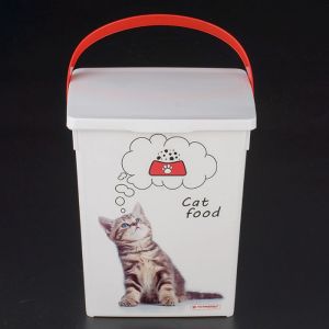 Контейнер для корма животных 5 л «КОШКИ» 49303
