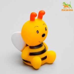 Игрушка пищащая «Пчёлка» для собак, 8,5 см 875394