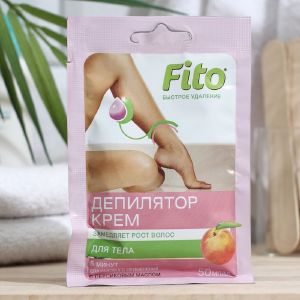 Крем-депилятор Fitoкосметик с персиковым маслом, 50 мл 197686