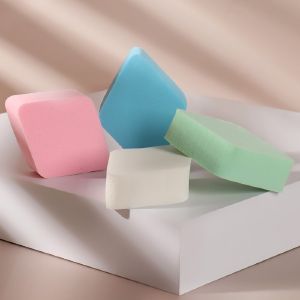 Набор спонжей для нанесения косметики, 6,5 × 5 см, 4 шт, разноцветные