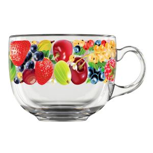 Кружка 480 мл 2027-Д Ягоды круг