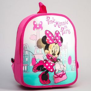 Рюкзак с голографической стенкой «Pink Minnie in Paris», Минни Маус   5426907