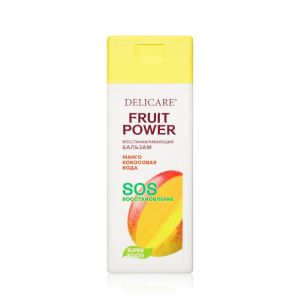 Бальзам для волос Delicare Fruit Power « восстановление и питание » манго 240мл