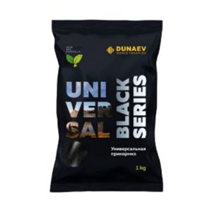 Прикормка рыболовная DUNAEV BLACK Series 1 кг UNIVERSAL (Универсальная)
