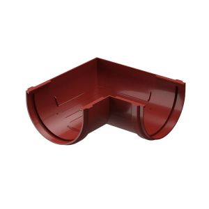Угловой элемент внешний Docke Standart 120 мм 90˚ (Красный 3005)