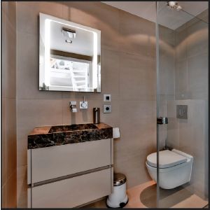 ЗЕРКАЛО MIXLINE «ОРИОН» 600*600 СВЕТОДИОДНАЯ ПОДСВЕТКА