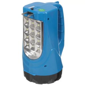 Фонарь аккум. ULTRAFLASH LED3818SM 3W 220В 2 реж.Синий