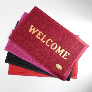 Коврик придверный 38х58 см «Welcome» цвет МИКС 813445