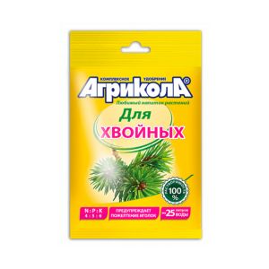 Удобрение сухое Агрикола для хвойных, 50 г 04-129