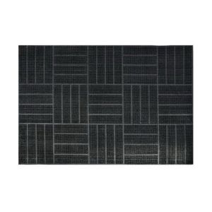 Коврик резиновый 40х60 см «Паркет», черный, SUNSTEP™