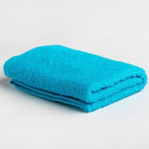 Полотенце махровое Экономь и Я 30х60 см, цв. голубой, 100% хлопок, 320 гр/м2 6957305