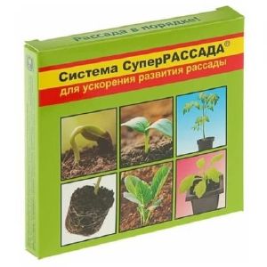 СуперРассада 3 в 1 д/ускорения развития рассады (Лигногумат 5мл + Крепень 1,5мл + Корнестим 10мл) х48
