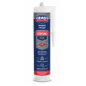 Клей KRASS ЖГ StrongFix для тяжелых элементов 280мл, Турция