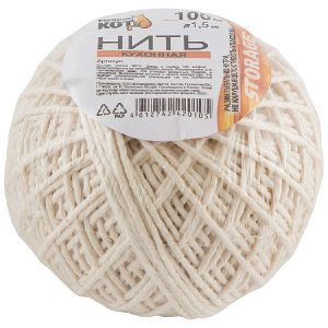 Нить кулинарная Рыжий кот100 м (клубок)