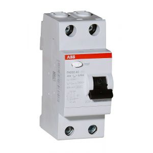 Выкл.дифференц.(УЗО)тока 2-мод. 16 А ABB F202 AC-16/0.01