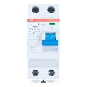 Выкл.дифференц.(УЗО)тока 2-мод. 16 А ABB F202 AC-16/0.01