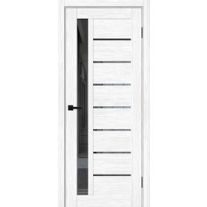 Дверь экошпон Браво-27 Snow Melinga Mirox Grey 800х2000 мм