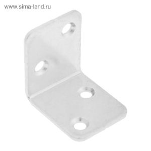 Уголок мебельный ТУНДРА krep, 32х32х25х2 мм, цинк, в упаковке 1 шт. 5294214