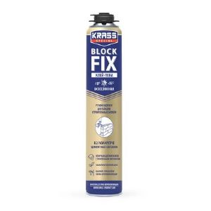 Клей-пена Krass Special BlockFix для строительных блоков 0,75л