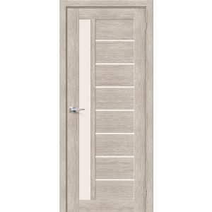 Дверь экошпон Браво-27 Cappuccino Melinga Magic Fog 2000х800 мм