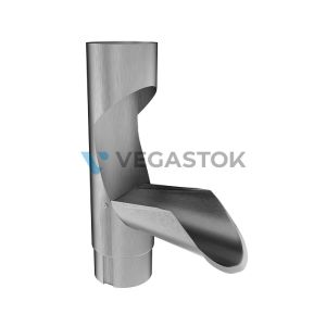 Отвод для сбора воды VEGAStyle 125/90  RAL7024 Серый графит 
