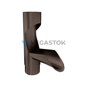 Отвод для сбора воды VEGAStyle 125/90  RAL8017 Шоколадно-коричневый