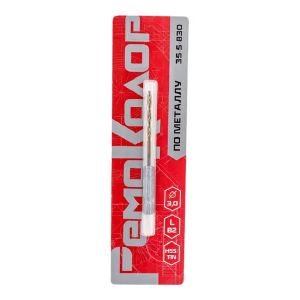 Сверло по металлу 3,0 x 82 мм, заточка 118 градусов, HSS TIN, 6-гранный хвостовик