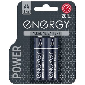 Батарейка Energy Power LR6/2B, типоразмер АА, 2 шт
