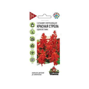 Сальвия (шалфей) Красная стрела Удач сем Гавриш Ц